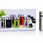 Stainless Steel Spice Storage Jar