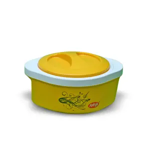 Round Plastic Insulated Casserole with Lid