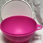 Multipurpose Plastic Mixing Bowl with Lid – Pink