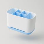 Multipurpose Plastic Cutlery & Stationery Organizer – 6 Compartment