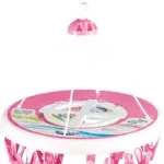 Flower Shape Hanging Cloth Dryer with Clips – Plastic Laundry Drying Hanger
