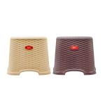 Nyoma Plastic Stool – Rattan Design Multipurpose Stool