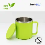 Insulated Stainless Steel Mug with Lid & Handle – Thermal Travel Cup