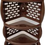 Plastic 3 Layer Corner Storage Rack