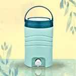 Insulated Plastic Water Dispenser with Tap & Handle