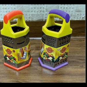6-Sided Stainless Steel Kitchen Grater & Slicer