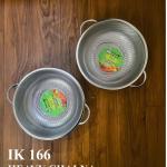 Heavy Stainless Steel Perforated Colander Basket with Handles